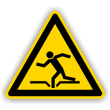 Warnschild, Warnung vor Einsturzgefahr, praxisbewährt