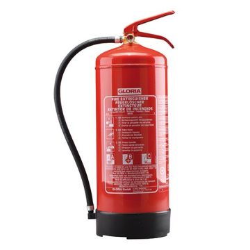 Gloria Pulver-Feuerlöscher mit Manometer Brandklasse A, B und C Löschmittel: 6 kg