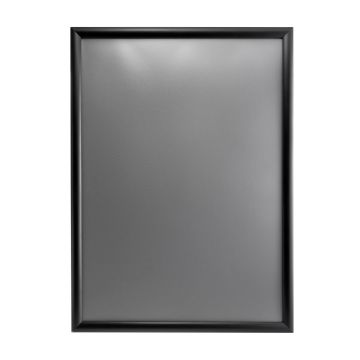 Schaufenster-Klapprahmen, schwarz, Aluminiumprofil 25 mm breit, verschiedene Formate