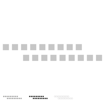 Glasdekor-Vogelschutz-Folie, 2 x 27 Quadrate 17 x 17 mm, Folie selbstklebend