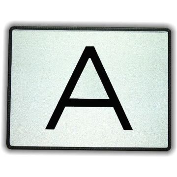 Abfall-Warntafel, BGBI. I 1994, 2705, starr, refl. o. Halteb., Stahl, verzinkt, 400 x 300 mm, weiß