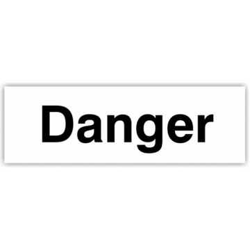 GHS-Signalwort Danger,  Folie, verschiedene Formate