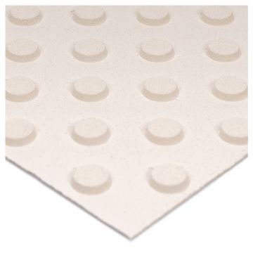 TacPad THP Taktile Noppenplatte, DIN 32984, zum Aufbrennen, 300 x 300 mm, weiß