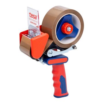 tesa® Paketbandabroller LowNoise, geräuscharm
