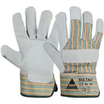 Hase Lederhandschuhe Soltau, 12 Paar