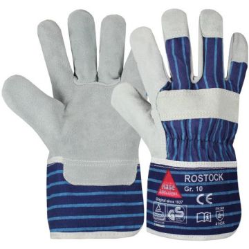 Hase Lederhandschuhe Rostock, 12 Paar