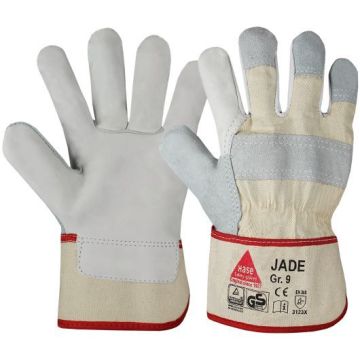 Hase Lederhandschuhe Jade Combi, 12 Paar