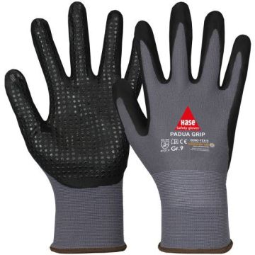 Hase Montagehandschuhe Padua Grip OekoTex®, 10 Paar