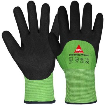 Hase Winterhandschuhe SuperFlex Winter, Größe 11, 10 Paar