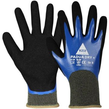 Hase Montagehandschuhe Padua Dry+, Größe 11, 10 Paar