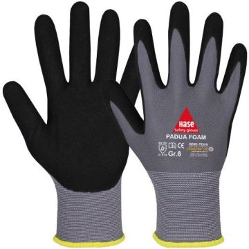 Hase Montagehandschuhe Padua Foam OekoTex®, 10 Paar