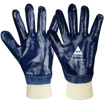 Hase Nitrilhandschuhe Zwickau, blau, 12 Paar