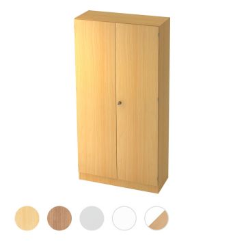 Hammerbacher Büroschrank Securoline, 5 OH, 100 x 42 x 200,4 cm, abschließbar