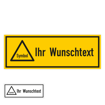 INOXTREME®-Schild für extreme Einsatzbedingungen, Wunschgravur, Edelstahl