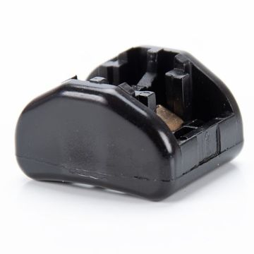 Verschlüsse für Befestigungsband aus Kunststoff (Acetal), schwarz, 21 x 19 x 12 mm