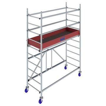 KRAUSE ProTec XS ECO Aluminium - Faltgerüst belastbar bis 200 kg / m2, Arbeitshöhe bis 3,60 m