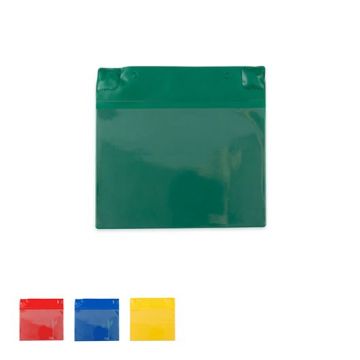 Magnettasche DIN A5, quer, Vorderseite transparent, 230 x 220 mm, verschiedene Farben
