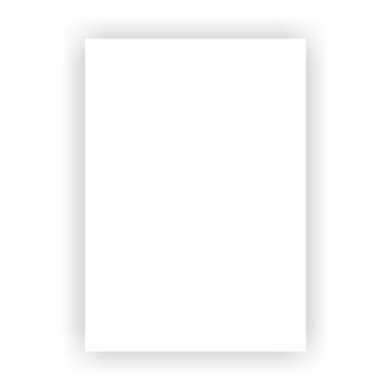 Kunststoff-Schild für Laserdrucker, Polyester,weiß 210 x 297 mm, 20 Blatt