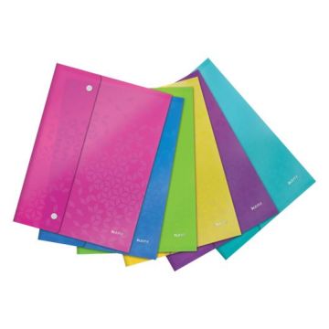 Leitz WOW Sammeltasche, 6 Stück farbig sortiert