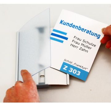 Kartoneinleger für Wegweiser FRANKFURT Papier,