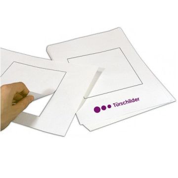 Papiereinleger für Wegweiser MADRID und LMH-Studiline, Papier, weiß,