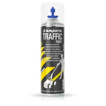 a.m.p.e.r.e. Traffic® Paint Bodenmarkierungsfarbe, Dose 500 ml, blau ca. RAL 5017