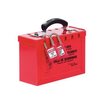 Latch Tight™ Tragbarer Gruppen-Schlüsselkasten für bis zu 12 Schlösser