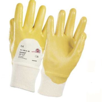 Schutzhandschuhe Sahara® 100, Größe 7-10, mit Nitrilbeschichtung,lebensmittelgeeignet, 10 Paar