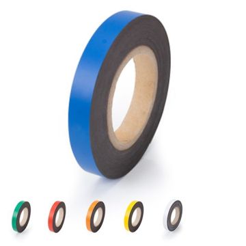 Magnetband auf Rolle, verschiedene Farben und Breiten