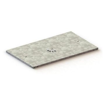 Abdeckboden für META COMPACT 80 und COMPACT 100, verzinkt,inkl. 4 Abdeckbodenträger, versch. Größen