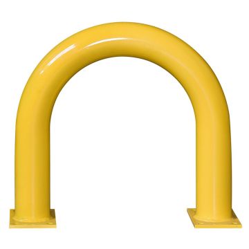 Rammschutzbügel, gelb, 375 x 350 mm