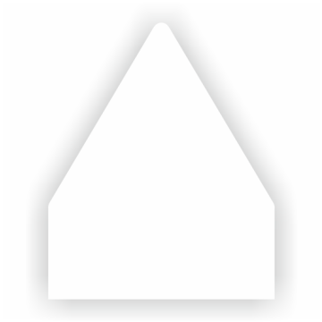 Magnetisches Grundschild für Warn- und Hinweiszeichen, Dreieck,