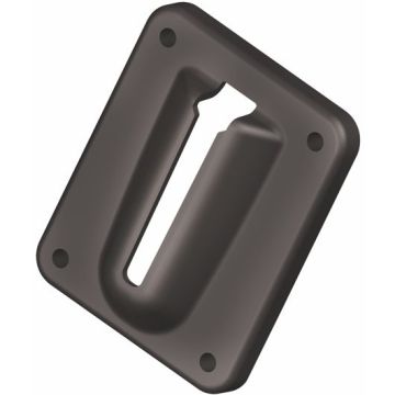 Skipper Wandadapter, schwarz, zum Anschrauben