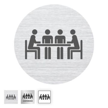 Hinweisschild m. Piktogramm, Konferenzraum, verschiedene Ausführungen