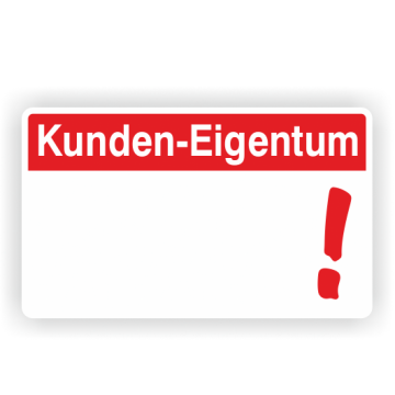 Haftetiketten, Kunden-Eigentum, zur Qualitätskennzeichnung, verschiedene Ausführungen
