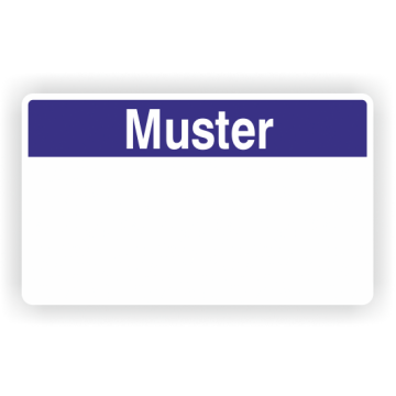 Haftetiketten, Muster, zur Qualitätskennzeichnung, verschiedene Ausführungen