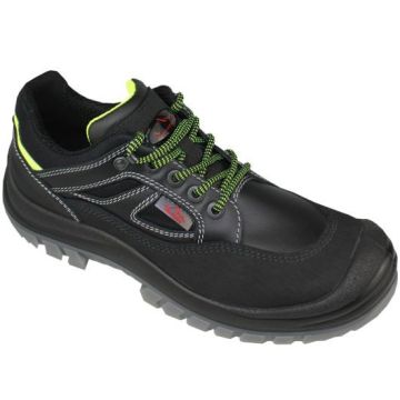 Remisberg Sicherheitshalbschuh Nepal schwarz S3, PU-Laufsohle ActiveGrip®, Größe 46