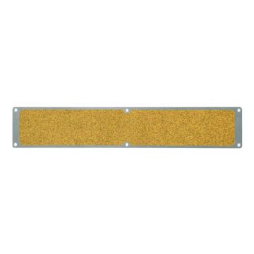 Aluminiumplatte mit Antirutschbelag Public, grob, R13, zum Aufschrauben