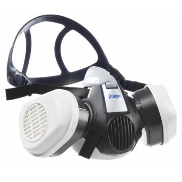 Dräger Chemiearbeiter-Set, X-Plore 3300 Halbmaske inklusive  Filter A1B1E1K1 Hg P3 R D