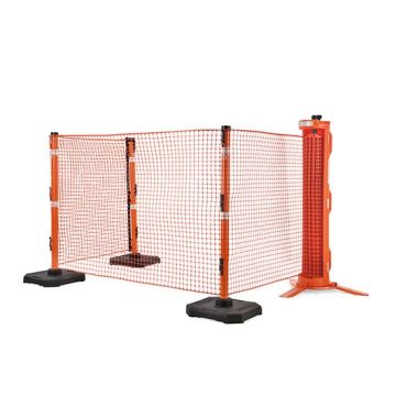 RapidRoll® Absperrsystem mit Standfuß, Auszugslänge 15 m