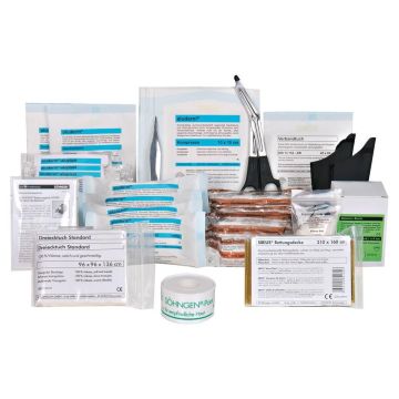 aluderm® Nachfüllset, Verbandsmaterial nach ÖNorm Z 1020, Typ 1