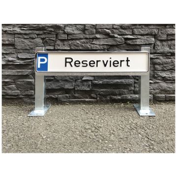 Halterung für Parkplatzbeschilderung, 520 x 350 mm (BxH)