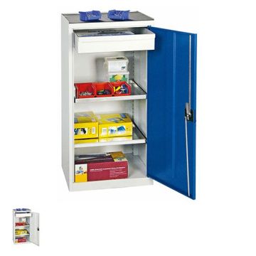 Stumpf Werkzeug- und Materialschrank Serie 2000, 1 Schublade, 2 Fachböden