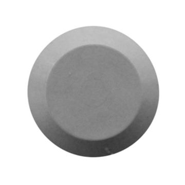 Taktiles Bodenleitsystem, Aufmerksamkeitsnoppen grau, Kunststoff, d = 35 mm, 100 Stk/VE