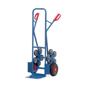 fetra Treppenkarre, Luftbereifung 260mm, Tragkraft 200 kg, blau