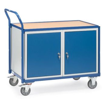 fetra Werkstattwagen mit 2 Schränken, Typ 2633, 1000x600mm, Tragkraft 300 kg, blau