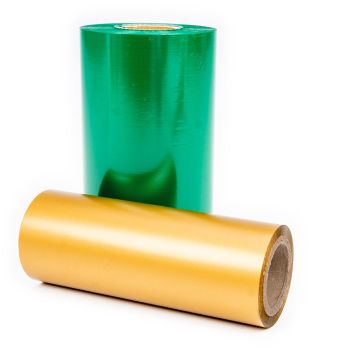 Thermotransfer Farbbänder in verschiedenen Farben, Wachs, 110 mm x 300 m, Kern-Ø 25,4 mm
