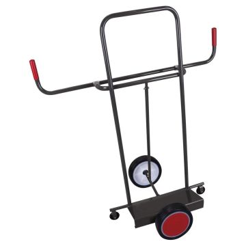 VARIOfit Plattenkarre, Traglast 250 kg, mit oder ohne Plattensicherung, 500x200mm, anthrazit
