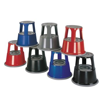 Rollhocker Stahlblech, WEDO vers. Farben