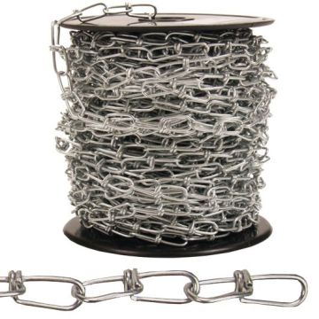 Knotenkette als Meterware, Stahl, verzinkt, Ø 1,2 mm